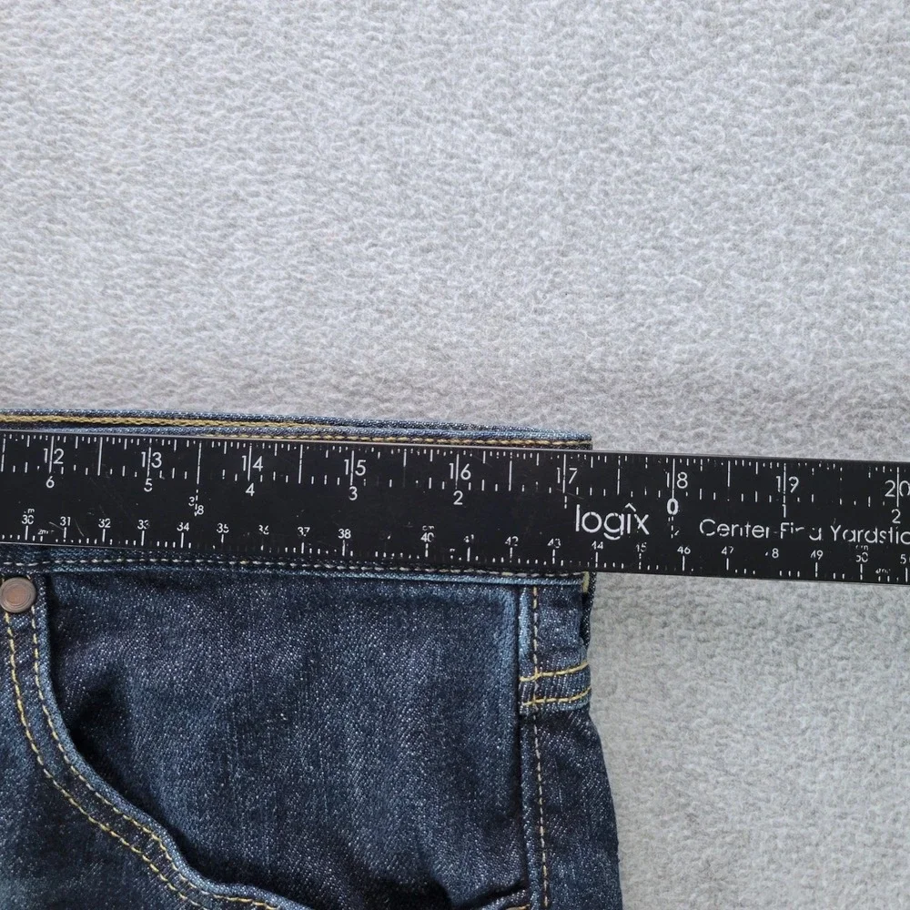 Wrangler 20X 01 Competition Jeans Mens 33x38 Blue Straight Leg Dark Wash Denim